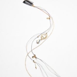 Free People rainbow lurex lucky charms braid in